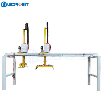 Автоматический разделитель поддонов для цементных кирпичей